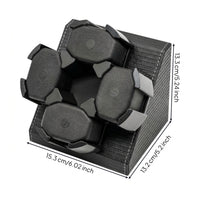 Automatic Watch Winder Braided Watch Winder with Four Holders Space-Saving
