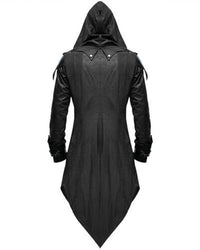 Medieval Halloween Retro Patchwork Coat for Cosplay