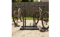 Semicircular Bike Rack Thickened Base Metal Bike Rack Powder Coated