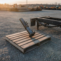 Gooseneck Hitch Component Locking Hitch with Pull Handle Metal Hardware for Farmers, Worksite