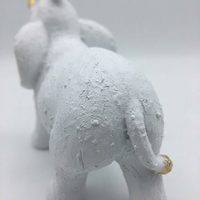 Resin Elephant Statue for Home Decor, Modern Minimalist Animal Figurine, Elegant Resin Elephant Gift - Image 7
