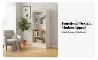 With Drawers Multi-Tier Shelving Unit Freestanding Multi-Compartment Floor Cabinet Space-Saving shelving unit Modern aesthetic for Book Lovers, Students, Homeowners, Living Room, Bedroom, Home Office, Study