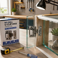 304 Stainless Steel Hydraulic Glass Hinge Soft Close Square Glass Clamp Hinge Quiet Closing Cabinet Hardware