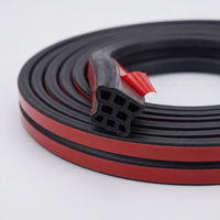 Car Door Seal Strip, Waterproof Rubber Sealing Strip for Trucks, Soundproof Door #variant:5 Meters (Single Car Door)