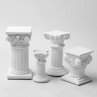 Photo Prop Wedding Decoration Gypsum Statue Photography Decor European Resin Roman Column Resin Sculpture