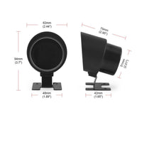 2-in-1 Design Water Temperature Gauge Sensor Included Two-in-One Digital Automotive Gauge 52mm Size