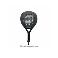 Carbon Fiber Padel Racket Shock Absorbing Pickleball Paddle Effortless Swing