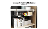 Under-Shelf Wire Basket No Drilling Required Under-Shelf Hanging Basket Sturdy
