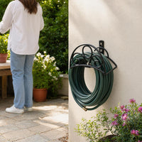 Hose Holder with Wide Cradle Rustproof for Patio, Homeowners