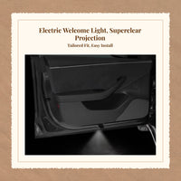 Car door LED projector for Sedan