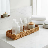 5 Pieces Cosmetic Storage Basket Easy to Organize for Vanity Area
