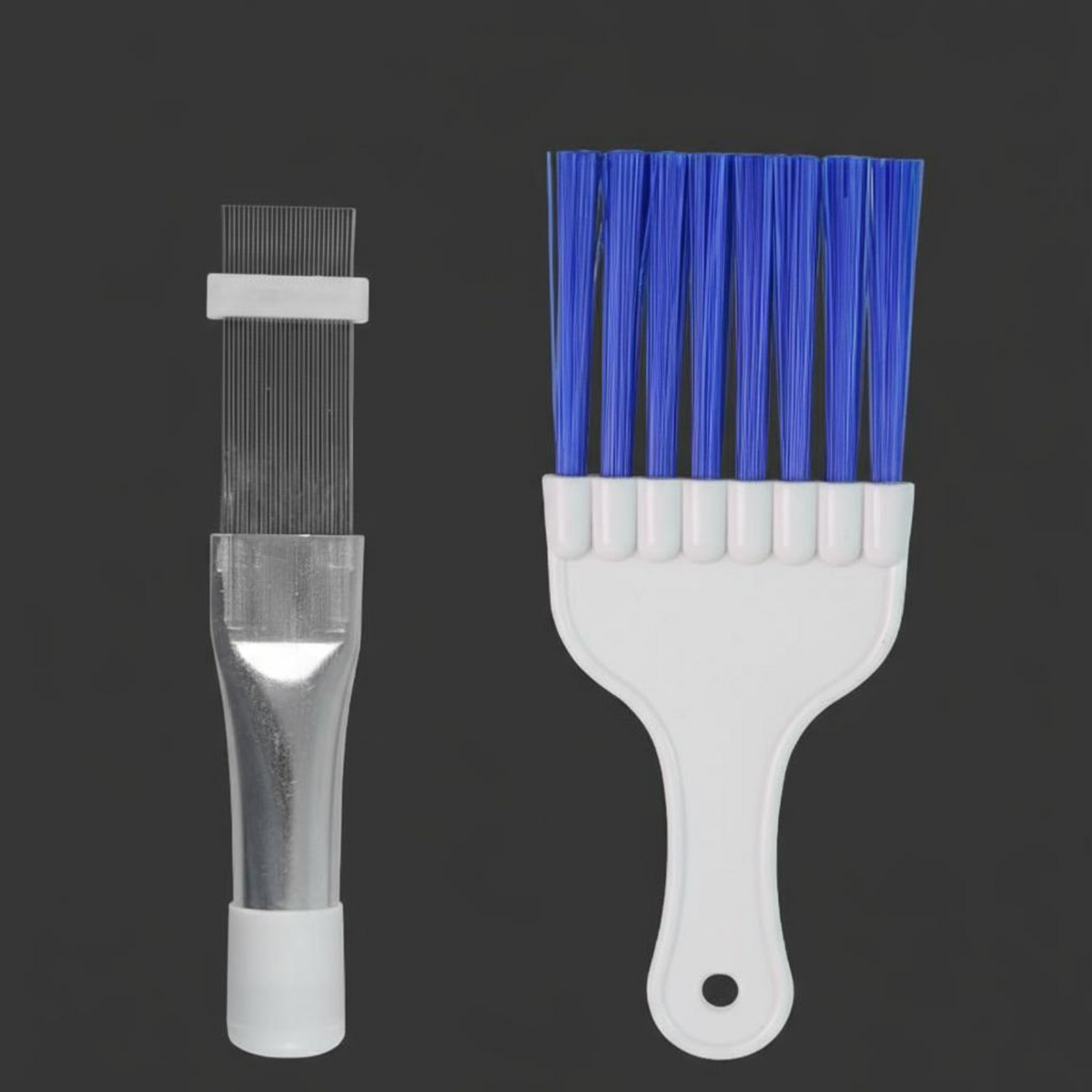 Stainless Steel Fin Cleaning Brush, Coil Cleaner, Air Conditioner Maintenance Tool, Flexible, sturdy, for HVAC, Refrigerator, Radiator