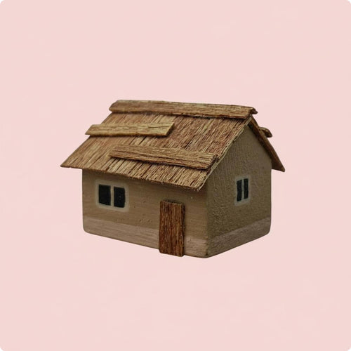 Country Village House Model Rustic Design Home Decor for Decoration