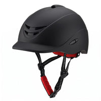 Equestrian Helmet Padded Chin Guard Horse Riding Helmet Molded Exterior