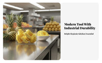 Professional Pineapple Peeling Machine Sturdy Duty Professional Pineapple Peeling Tool Fruit Processing Tool Long-Lasting