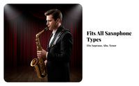 Adjustable Saxophone Harness Weight Distributing Padded Saxophone Strap Clip Hooks Sax Shoulder Strap
