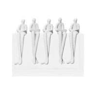 Nordic Minimalist Metal Horse Art Sculpture for Hotel Lobby