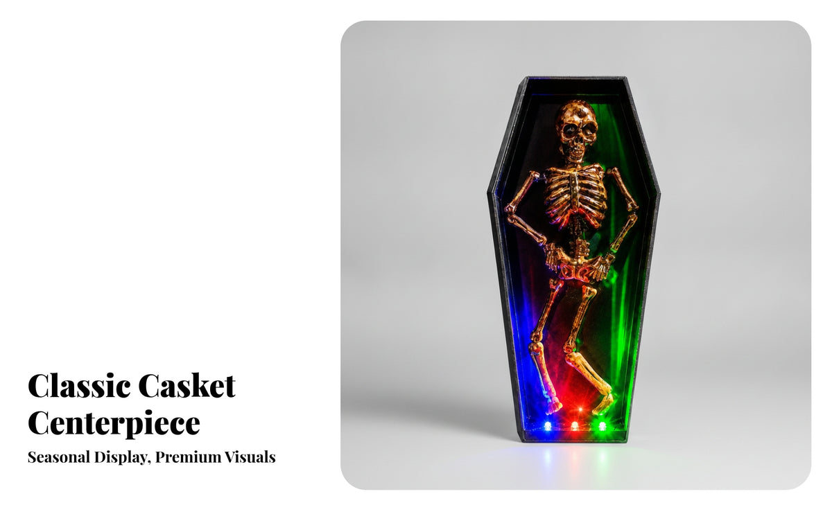 Eerie Seasonal Casket Light