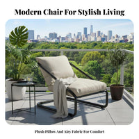 Upholstered Rocking Armchair Lazy Sofa for Living Room, Porch, Parents, Readers