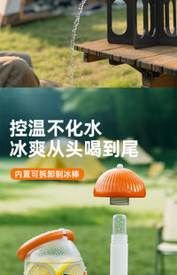 便携塑料冷水壶大容量扎壶网红可乐桶容器酒桶带龙头户外野餐水壶