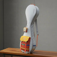 Pipa Backpack Case Thickened Pipa Bag Lightweight Pear-Shaped Instrument Case for Travel, Performance