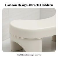 Squatting Toilet Stool Thickened Construction Toilet Squatting Aid for Children