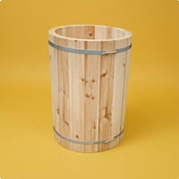 Traditional Round Beehive Handmade Wooden Beehive Barrel Eco-Friendly for Garden