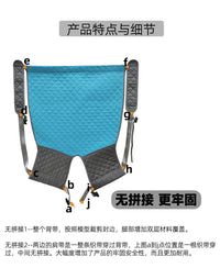 卧床老人上下楼背带搬运成人移位器老人用失能护理用品大人肩背带