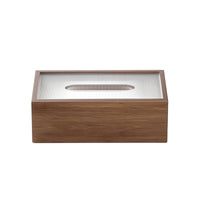 Wooden Tissue Box Wood-Grain Rectangular Tissue Box Cover Easy to Clean