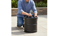 Ash Collection Bucket Large Capacity Dust Collection Drum Compatible Replacement Cleaning Accessory for Outdoor