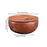 Tea Wash Bowl Handmade Tea Waste Bowl Japanese Tranquil Style Tearoom Ceremony Accessories