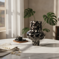Flower Vase Decorative Vessel Artistic for Entryway