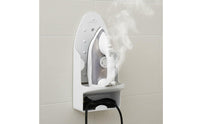 Wall Mount Iron Holder Lightweight Iron Stand Hook Long-Lasting Plastic