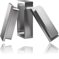 2x4in Rosin Press Pre-Press Mold Plate, Pure Aluminum