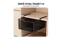 Under-Shelf Sliding Drawer tooltoolwithslide-out tools Installation Cabinet Organizer Stackable