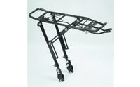 Rear Bike Rack with Guard Rail Heavy Duty Velo Robuste for Daily Commuting