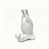 Hippopotamus Figurine Sculpted Hippo Statue for Bookshelf, Office Desk