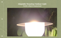 Waterproof outdoor hanging light