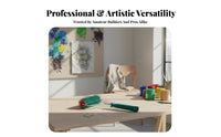 Reusable Artistic Texture Roller Brush Long-Lasting Texture Paint Roller Easy to Clean Comfortable Grip for Decorators, DIY Enthusiasts, Homeowners, Home Renovation, Interior Design Projects, Furniture Upcycling