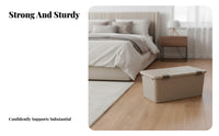 Lidded Storage Bin Under-Bed Fit Lidded Box Set included for Bedroom, Parents