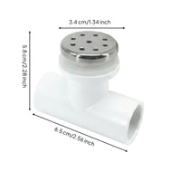Nozzle with Stainless Cap Removable Pool Nozzle Reliable Jet for Bathtub