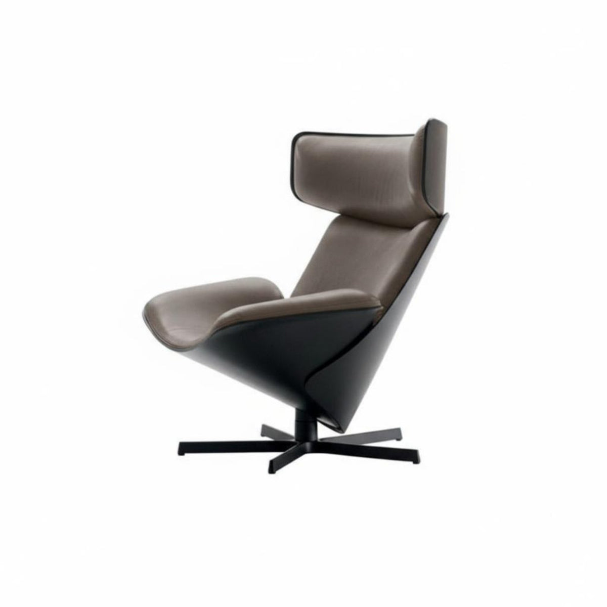 Rotating Zongzi Armchair Nordic Aesthetic Lounge Chair Designer Inspired Modern Aesthetic for Homeowners, Living Room