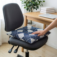 Comfortable Chair Cushion with Ties Quilted Tufted Seat Cushion Padded Chair Pad with Ties Thick for Students, Dining Chairs, Tatami