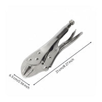 Heavy Duty Locking Pliers Industrial Grade Adjustable Locking Wrench High-Pressure Coil for Plumbers