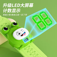 儿童摸高器发光语音计数跳高训练器高低可调节宝宝拍拍乐