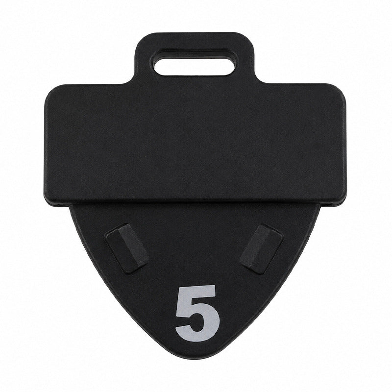 Plastic Number Tag 4
