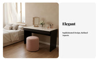 Extendable Nightstand Desk Modern Aesthetic Bedroom Furniture Multi-Functional Space-Saving for Apartment Dwellers