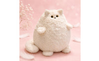 Kitten Fluffy Pillow Cuddly Cute Kitten Cushion Soft for Window Seat, Tatami