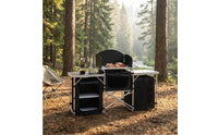 Field Kitchen Setup Table Carrying Bag Outdoor & Cooking Table Quick Setup Portable Cooking Area for Campers