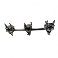 Drum Hardware Extension Bar Chrome Finish Percussion Hardware Clamp Threaded Screws Percussion Accessory